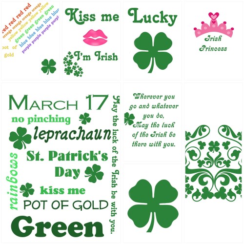 St. Patrick's Day Printable Collage